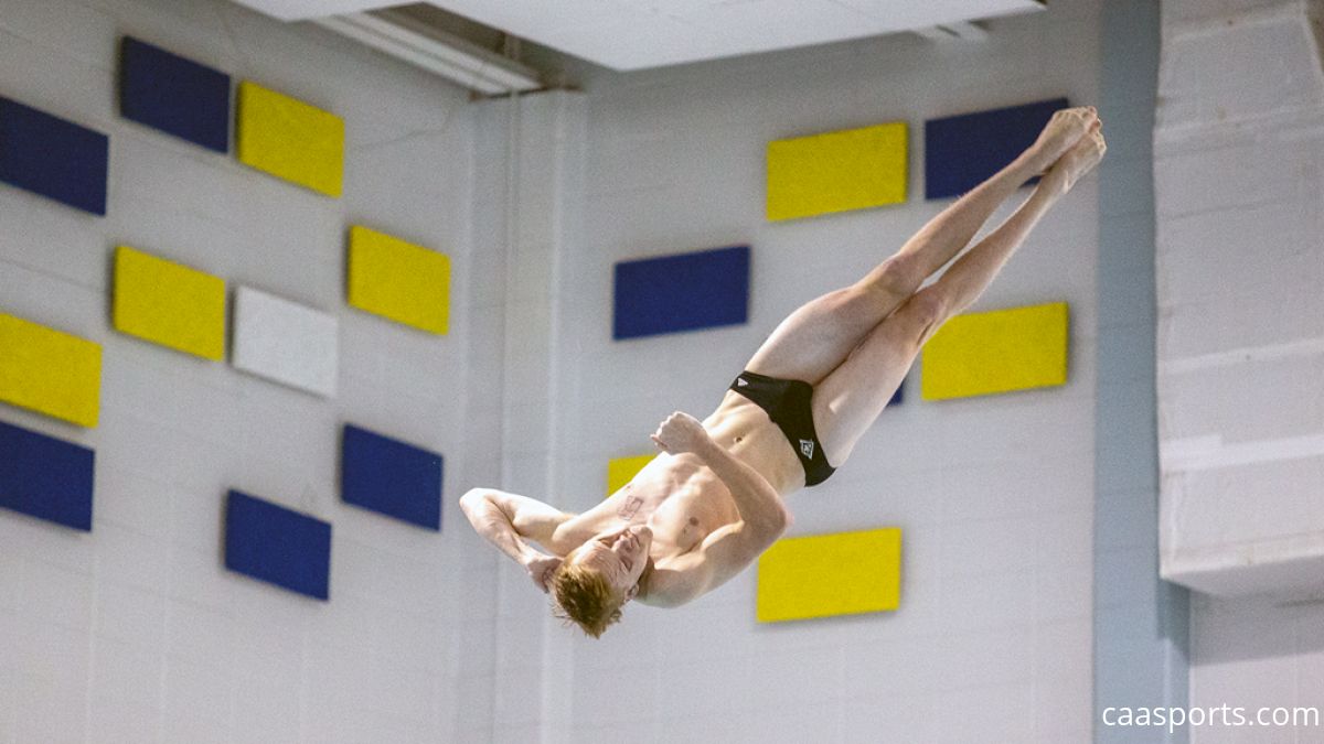 Bjugan & Clausen Take Home Golds To Close Out CAA Diving Championships