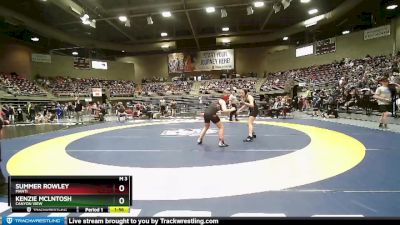 Cons. Round 2 - Summer Rowley, Manti vs Kenzie Mclntosh, Canyon View