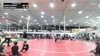 76 lbs Rr Rnd 4 - Aeridyn Courtney, Steel Valley - K6 vs Chase Schwartz, Clearview - K6