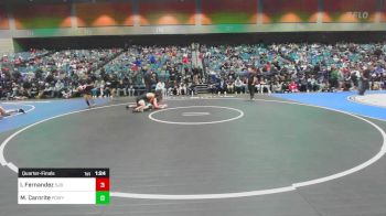 175 lbs Quarterfinal - Isai Fernandez, St John Bosco vs Mason Carnrite, Poway