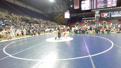 138 lbs Cons 32 #2 - Delarie Juarez, California vs Kelsey King, Ohio