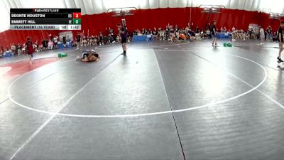 120 lbs Placement (16 Team) - Deonte Houston, Rochester Century A vs EMMETT HILL, Geneseo