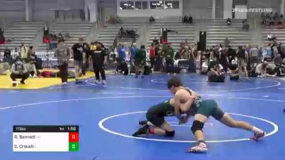 113 lbs Final - Ryan Bennett, OH vs Colby Crouch, IL