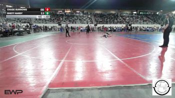 94 lbs 5th Place - Chase Burrows, Chickasha Wrestling vs Rhett Hardy, El Reno