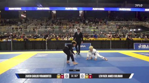 Levi Rizk James Soliman vs Zaden Carlos Viramontes 2025 Pan Kids Jiu-Jitsu IBJJF Championship