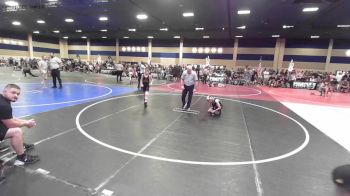 78 lbs Quarterfinal - Brian Baca, Juggernaut WC vs Nathaniel Candelaria, Bear Creek Jr WC