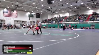 120 lbs Round 5 - Greg Lamb, Kokomo vs Owen Ingalls, Fishers