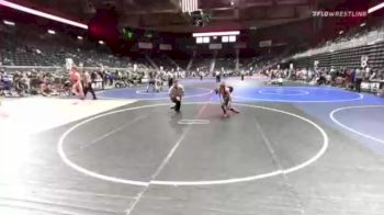 109 lbs Round Of 16 - Dominic Sanchez, Pinedale Pummelers vs Trey Trouskie, Rco