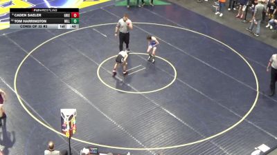 82 lbs Consi Of 32 #2 - Caden Saeler, Greenville vs Tom Harrington, Millcreek