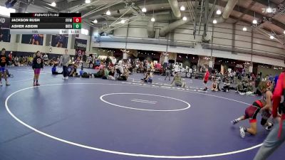 105 lbs Round 2 (6 Team) - Jackson Bush, Fitness Fight Factory Wrestling Club vs Asher Abidin, Baton Rouge Training Center - (A)