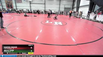 76 lbs Rd# 4- 2:00pm Friday Final Pool - Bryce Fiore, Minion Black vs Hunter Meeker, Team Michigan