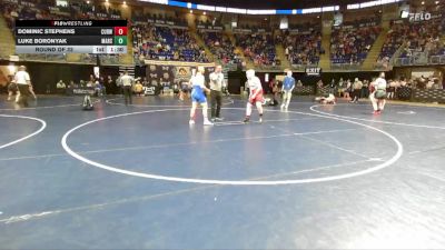 167 lbs Round Of 32 - Dominic Stephens, Curwensville vs Luke Boronyak, Mars