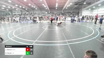 100 lbs Rr Rnd 2 - Jake Benyo, Mat Assassins Black vs Braxtyn Bauer, The Fort Hammers