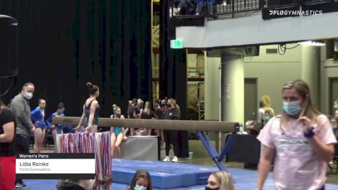 Lidia Reinke - Women's Pairs, Triniti Gymnastics - 2021 Women's Xcel Region 4 Championships