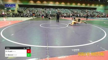 95 lbs Consi Of 4 - Ryker Pruett, Team Bucs-North Bend vs Dalton Benicki, Motherlode Wrestling Club