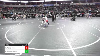 72 lbs Consolation - Kinnick Poage, CIWC Team Intensity vs Peyton Kirkpatrick, East Kansas Eagles