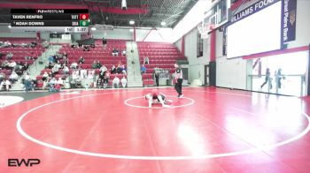 120 lbs Champ. Round 1 - Taven Renfro, TUTTLE vs Noah Downs, SKIATOOK