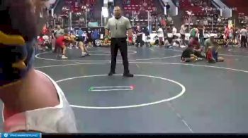 70 lbs Round 3 (6 Team) - Marcos Gomez, MI Pitbulls vs Amari Alejos, ARES Red