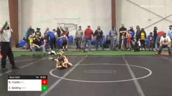 70 lbs Prelims - Brian Trujillo, Drill Master vs Zachary Golding, West Milford