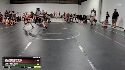 80 lbs Round 4 (8 Team) - Braxten Sombke, Backyard Brawlers vs Chet Nelson, Full Circle