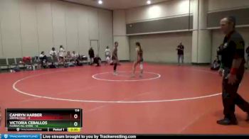 114 lbs Semis & Wb (16 Team) - Katheryn Roche, Griffin Fang vs Christina Borgmann, Florida All-Stars