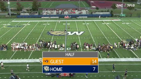 Replay: Tusculum vs Wingate | Sep 16 @ 6 PM