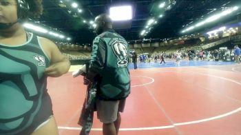 235 lbs Champ. Round 2 - Hanalee Corbin, Suwannee vs Eliana Johnson, Bell Creek