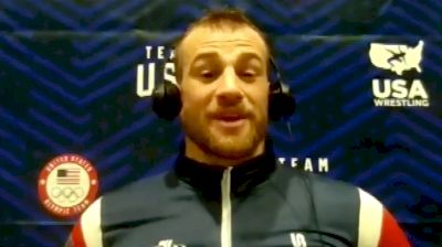 David Taylor (86 kg) after making the 2021 Olympic team