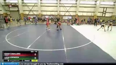 115 lbs 3rd Place Match - Kivah Caballero, Hawaii vs Lizzie Espinoza, Nevada