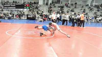 132 lbs Consi Of 64 #2 - Anthony Szabo, VT vs Colt Cambruzzi, NC