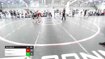 182 lbs Semifinal - Orlando Cruz, Team Kong United vs Brody Evans, Quest School Of Wrestling Gold