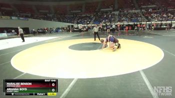 6A/5A Girls 170 Quarterfinal - Arianna Boyd, Sunset Girls vs Maralise Benson, Redmond Girls