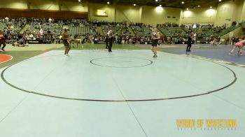 138 lbs Consi Of 8 #1 - Akio Sanders, BULLDOG WRESTLING CLUB vs Sione Tavarez, Upper Valley Aces