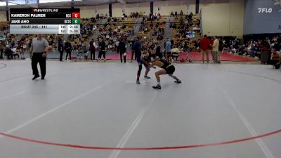 141 lbs Cons. Round 2 - Kameron Palmer, Northland vs Jake Aho, Rochester-CTC