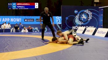 65 kg 1/8 Final - Aykhan Abdullazada, Azerbaijan vs Abdullah Toprak, Turkiye