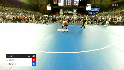 126 lbs Rnd Of 128 - Alex Gau, MN vs Joelan Coyer, MI