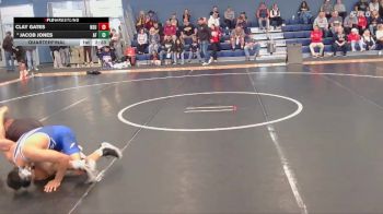 133 lbs Quarterfinal - Clay Gates, Northern State vs Jacob Jones, Air Force