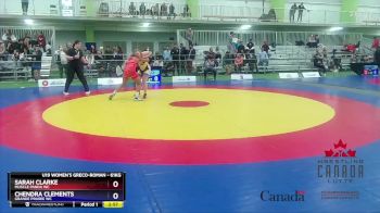 61kg Round 3 - Sarah Clarke, Muscle Panda WC vs Chendra Clements, Grande Prairie WC