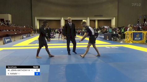 MAXIMILIAN JOHN ANTHONY HANSON vs YIGIT HANAY 2024 Pan IBJJF Jiu-Jitsu No-Gi Championship
