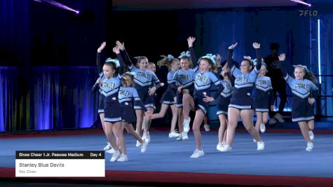 Stanley Blue Devils - Rec Cheer [2023 Show Cheer 1 Jr. Peewee Medium Day 4] 2023 Pop Warner National Cheer & Dance Championship