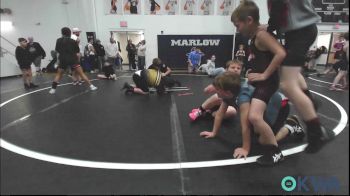 37 lbs Consi Of 4 - Blakely Rodriguez, Chickasha Youth Wrestling vs Jaxson Cartwright, Midwest City Bombers Youth Wrestling Club
