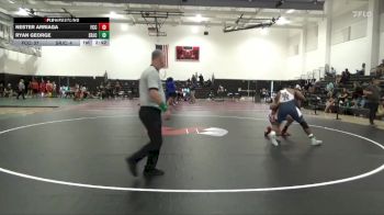 197 lbs Semis & 3rd Wb (16 Team) - Nester Arriaga, Fresno City College vs Ryan George, Santa Rosa Junior College