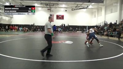 197 lbs Semis & 3rd Wb (16 Team) - Nester Arriaga, Fresno City College vs Ryan George, Santa Rosa Junior College