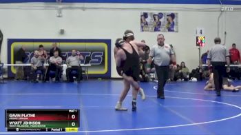 JV-21 lbs Round 3 - Gavin Plathe, Mount Vernon vs Wyatt Johnson, West Delaware, Manchester