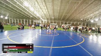 165 lbs Cons. Round 4 - Drey Couvrette, Stansbury vs Gage Croston, Layton