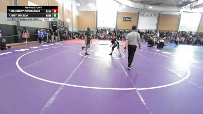 235 lbs Quarterfinal - McKinley Desmarais, Winnisquam vs Jeily Euceda, Norwalk