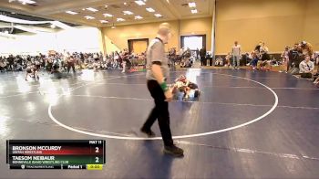 66 lbs Quarterfinal - Max Huber, Delta Wrestling Club vs Bridger Sessions, Uintah Wrestling