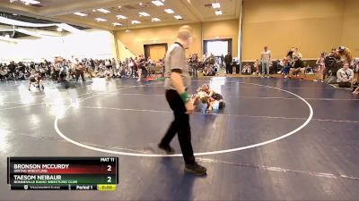 66 lbs Quarterfinal - Max Huber, Delta Wrestling Club vs Bridger Sessions, Uintah Wrestling