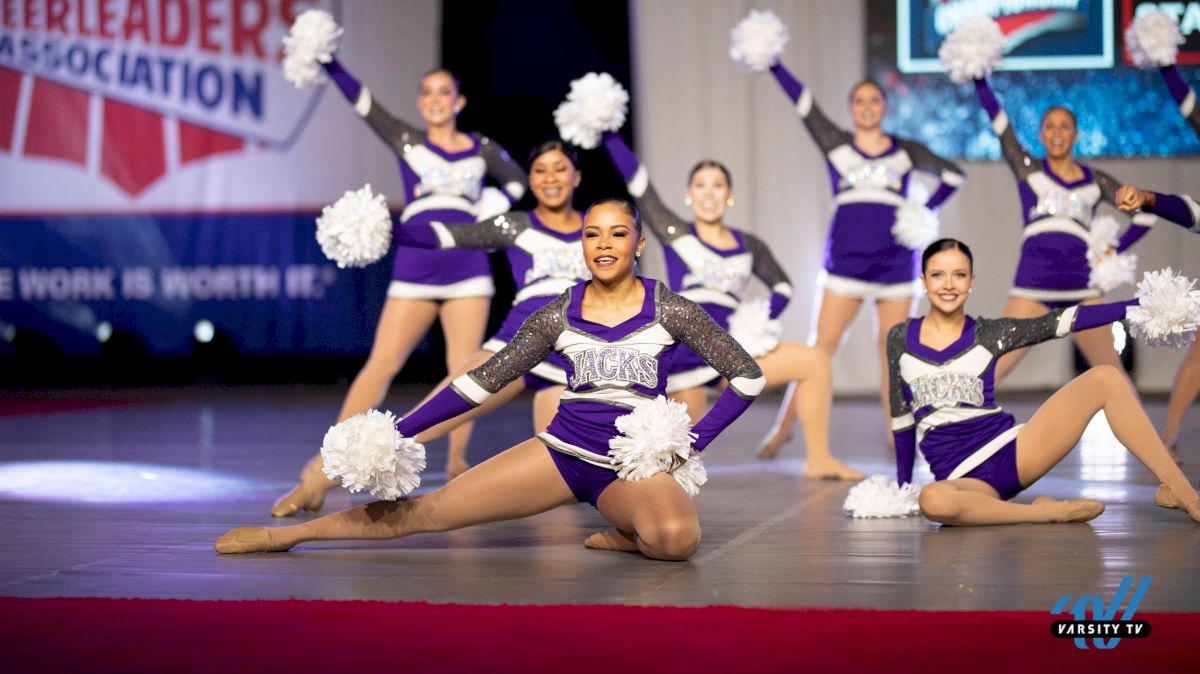 Pom Teams Started The Morning Strong At NDA College Nationals Varsity TV