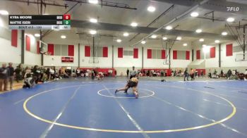 130 lbs Cons. Round 4 - Kyra Moore, Middleton vs Mattie Iseri, Bishop Kelly